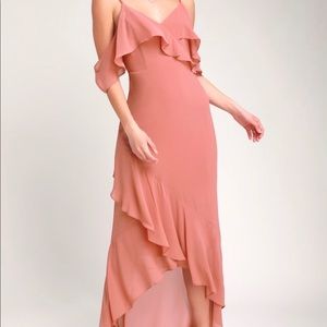 lulus rose dress